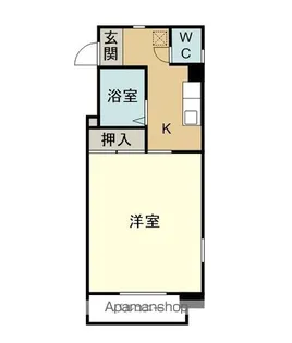 サンライフ有楽【501号室】の間取り