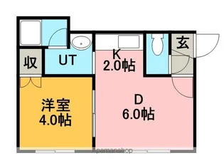サンコート星置【201号室】の間取り