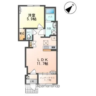 パルティーダ・T【102号室】の間取り