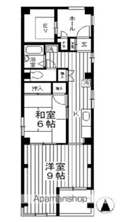 パルス【2階】の間取り