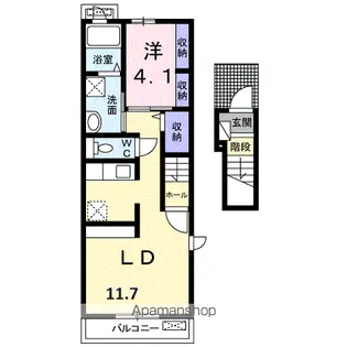 シグマⅢ【2階】の間取り