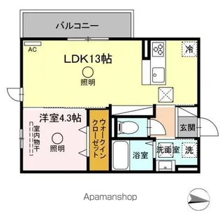TSコート大津【1階】の間取り