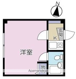 上落合ビル【3階】の間取り