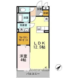 パインフィールド【2階】の間取り