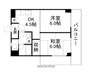 バローゼ7【112号室】の間取り