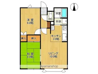 ベネッセⅡ【2階】の間取り