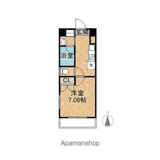 アールズタワー池下西【604号室】の間取り