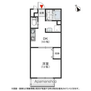 アネックスNANIWA【206号室号室】の間取り