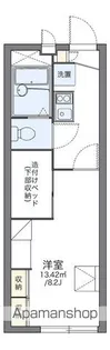 レオパレスMARGUERITE【105号室】の間取り