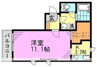 ボヌール高円寺【3階】の間取り