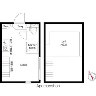 フリングホルニ【2階】の間取り