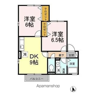 エボリューション【2階】の間取り