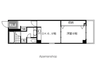 ばうはうす桃山【302号室】の間取り
