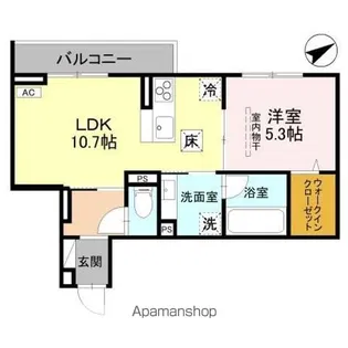 D−Sereno豊岡Ⅰ A棟【1階】の間取り