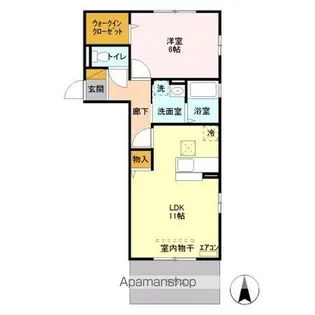 アルテシア 雅 Ⅱ【1階】の間取り