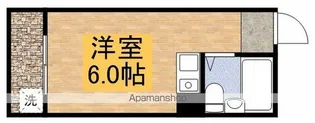 東京都三鷹市上連雀4丁目【アパート】の間取り