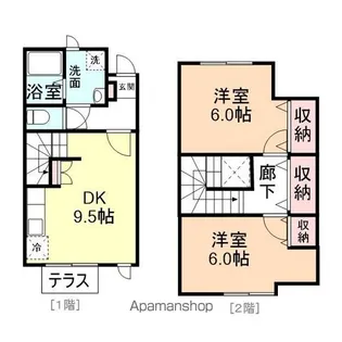 エピナール【103号室】の間取り
