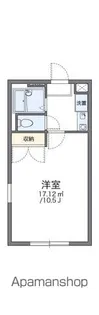 レオパレス中央【106号室】の間取り