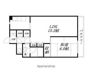 シャロム瀬田西【107号室】の間取り