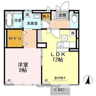 パラッツォ・K【1階】の間取り