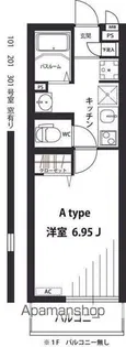 リブリ・クレール【3階】の間取り