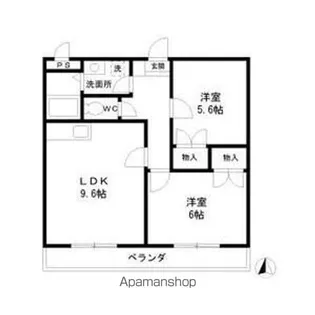 サン・アペックス西城【3階】の間取り