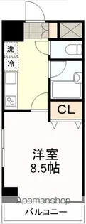 ブランドール宮町【2階】の間取り