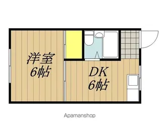 ハイツN【106号室】の間取り