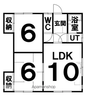 サンハイムなごみⅠ【2階】の間取り