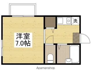 コーポユーカリ【1階】の間取り