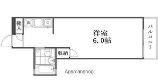 スカイコートたまプラーザ【4階】の間取り