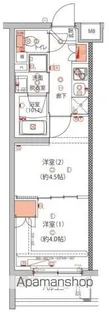 東京都中野区本町5丁目【マンション】の間取り