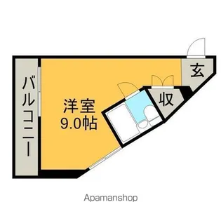 トウシュンマンション【1階】の間取り