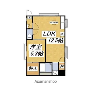 ストリーム氷川台【1階】の間取り