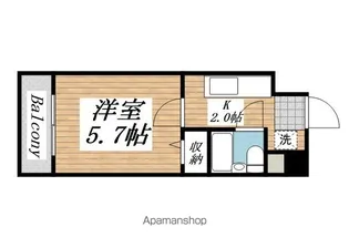 メゾン・ド・青山【2階】の間取り