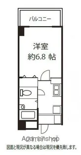 ドミール落合【803号室号室】の間取り