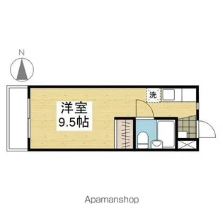 マンションHAM清水町【2階】の間取り