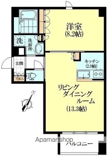 パークフラッツ新宿イーストサイド(旧ロイジェント新宿)【2階】の間取り