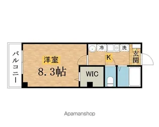 ラフィーネ【201号室】の間取り