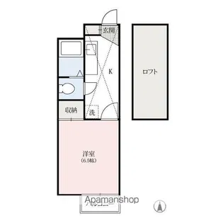 KLEIN HAUS【1階】の間取り