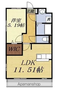 グランソレイユ【1階】の間取り