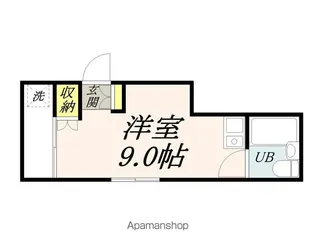 パークウェー学南【2階】の間取り