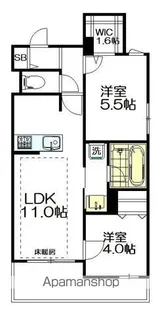 (仮称)高円寺南3丁目メゾン【202号室】の間取り