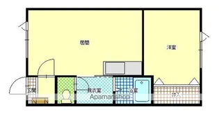 プラザ2000(プラザニセン)【2階】の間取り