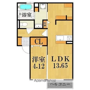 NEXUS山中【2階】の間取り