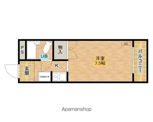 コートクリエイトⅠ【3階】の間取り