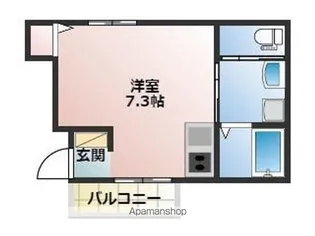 HAFEZ西湊【202号室】の間取り