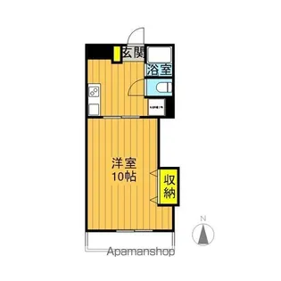 丸武マンション【302号室】の間取り