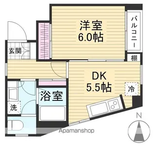 プリマヴェーラ町屋【2階】の間取り