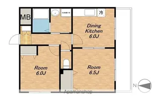 サニー ヴィレ【101号室】の間取り